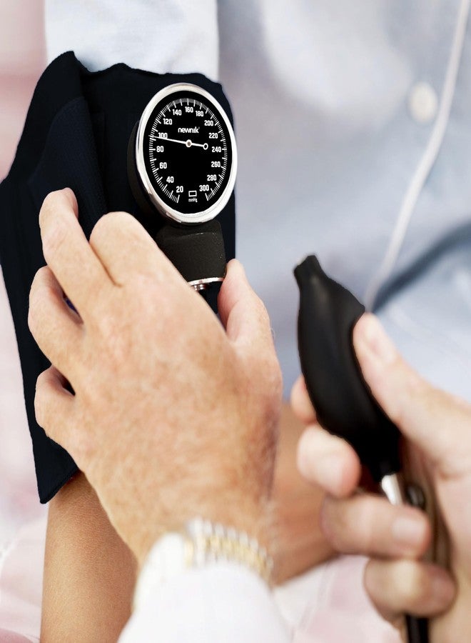 Newnik SP602 Sphygmomanometer | Professional Aneroid BP Monitor with Durable Inflation Bulb, Metal Air Release Valve & Adult Cuff | Manual Blood Pressure Monitor for Home, Clinic & Hospital Use (without stethoscope) - Image 3