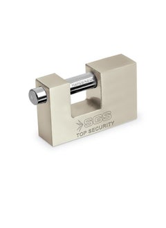 SGS 90mm Rectangular Pad Lock  - Image 2
