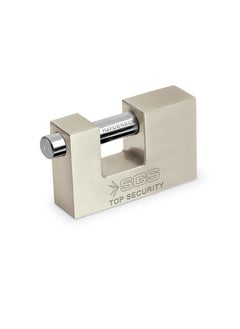 SGS 90mm Rectangular Pad Lock  - Image 1