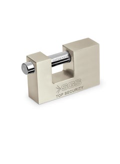 SGS 90mm Rectangular Pad Lock  - Image 3
