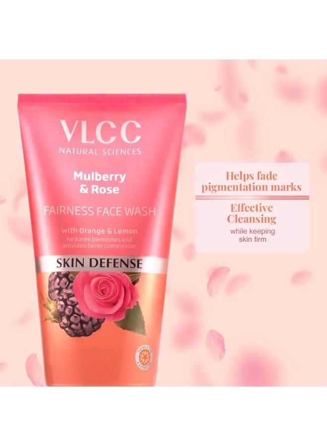 فى ال سي سي في إل سي سي غسول الوجه بالتوت والورد – 150 مل × 2 | اشتري واحدة واحصل على الأخرى مجانًا (300 مل) | لتوهج متألق وبشرة أكثر نعومة | غني بمستخلصات الورد والتوت والبرتقال والليمون - Image 5