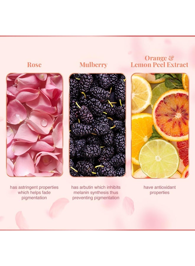 فى ال سي سي في إل سي سي غسول الوجه بالتوت والورد – 150 مل × 2 | اشتري واحدة واحصل على الأخرى مجانًا (300 مل) | لتوهج متألق وبشرة أكثر نعومة | غني بمستخلصات الورد والتوت والبرتقال والليمون - Image 4