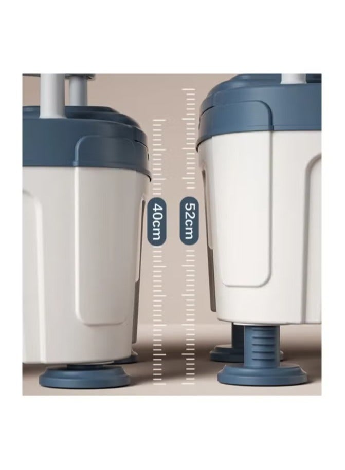 Rehabilitation Equipment Elderly Pregnant Toilet, Wheeled Urinal Chair, Detachable Portable Toilet Chair, User Toilet Aid  - Image 2