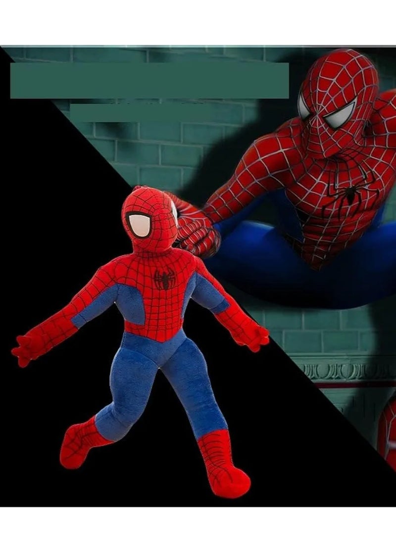سبايدر مان دمية سبايدر مان القطيفة كبيرة الحجم - بطول 70 سم - جديدة تمامًا - Image 4