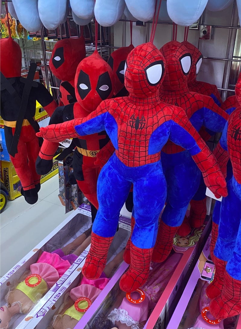 سبايدر مان دمية سبايدر مان القطيفة كبيرة الحجم - بطول 70 سم - جديدة تمامًا - Image 5