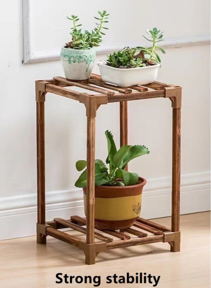 كوتيس 11-الطبقة زهرة عرض النبات حامل زهرة النبات حامل الرف البني - Image 2