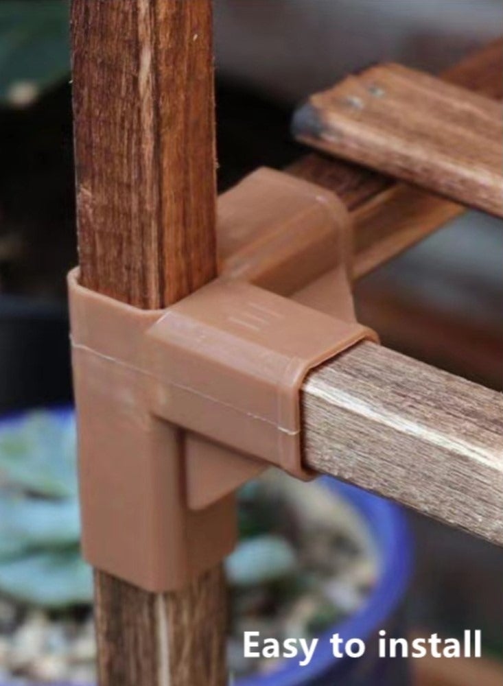 كوتيس 11-الطبقة زهرة عرض النبات حامل زهرة النبات حامل الرف البني - Image 4