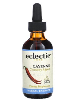 Eclectic Herb Cayenne Extract 2 fl oz (60 ml) 
