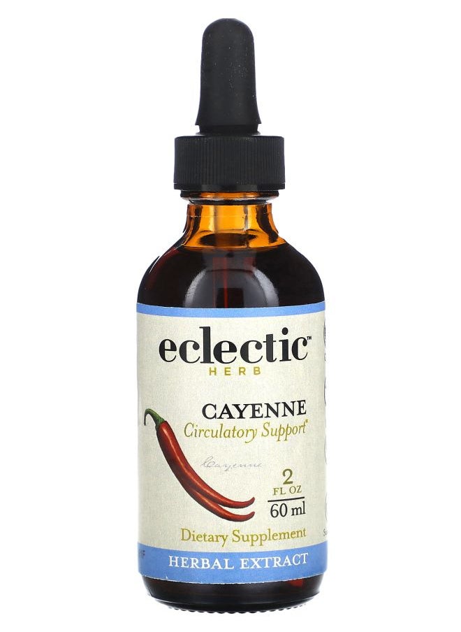 Eclectic Herb - Cayenne Extract 2 fl oz (60 ml) - Image 1