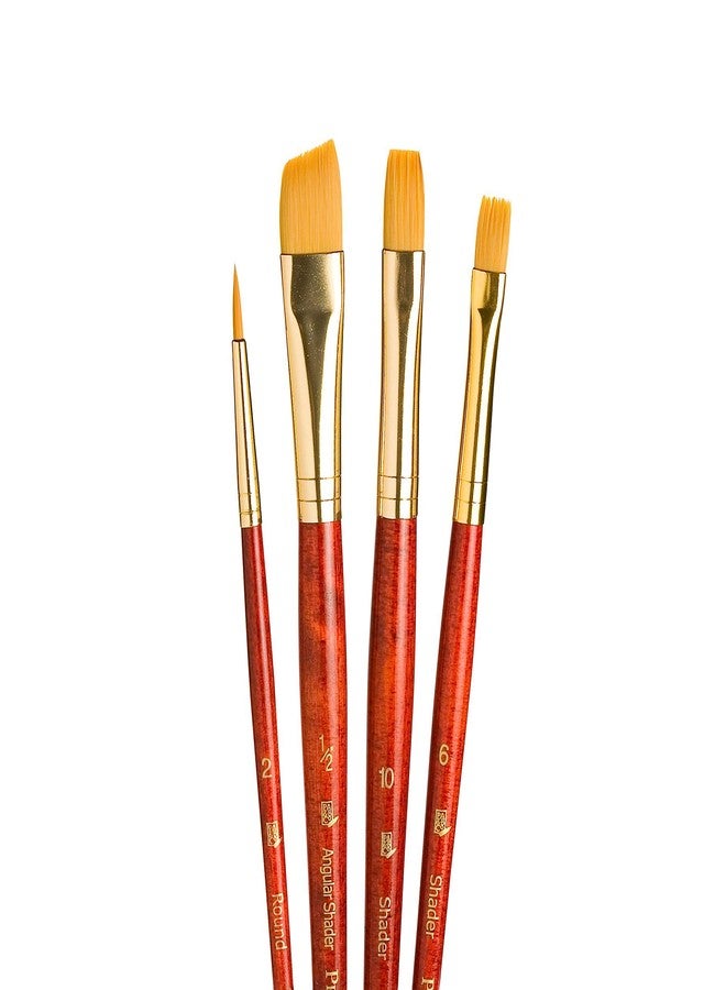 Princeton RealValue Paintbrush, Red - Image 1