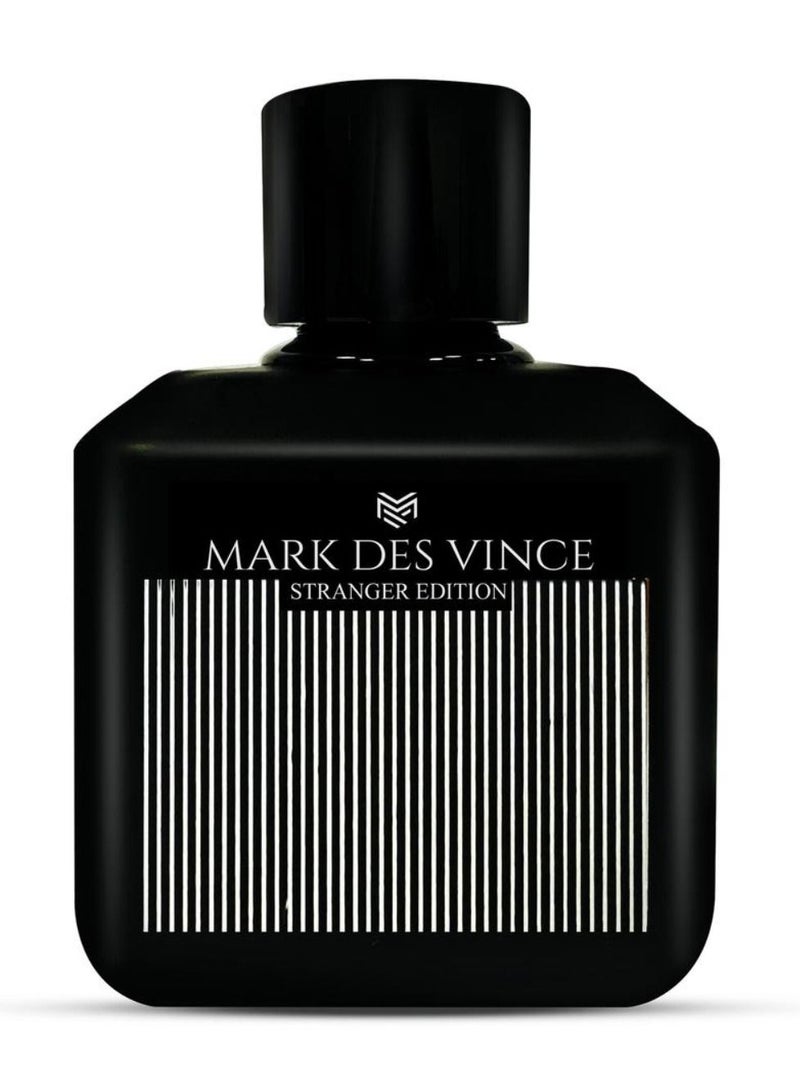 MARK DES VINCE مارك دي فينس سترينجر إديشن إي دي بي للرجال - أو دو بارفان - عطر طويل الأمد للرجال برائحة خشبية عطرية له 100 مل - Image 2
