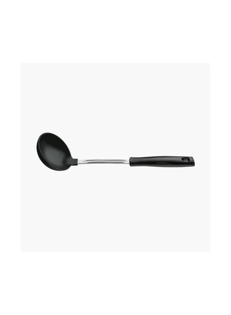 TRAMONTINA Tramontina Easy Black Nylon Ladle with Stainless Steel Shank and Black Polypropylene Handle