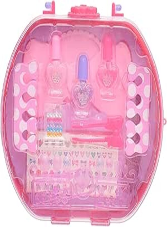 accessories shop Plastic Nails Bag With Glitter Nail Polish And Fake Nail To Create Your Favorite Style Add More Funny For Kids Set Of 10 Pieces - Multicolor 