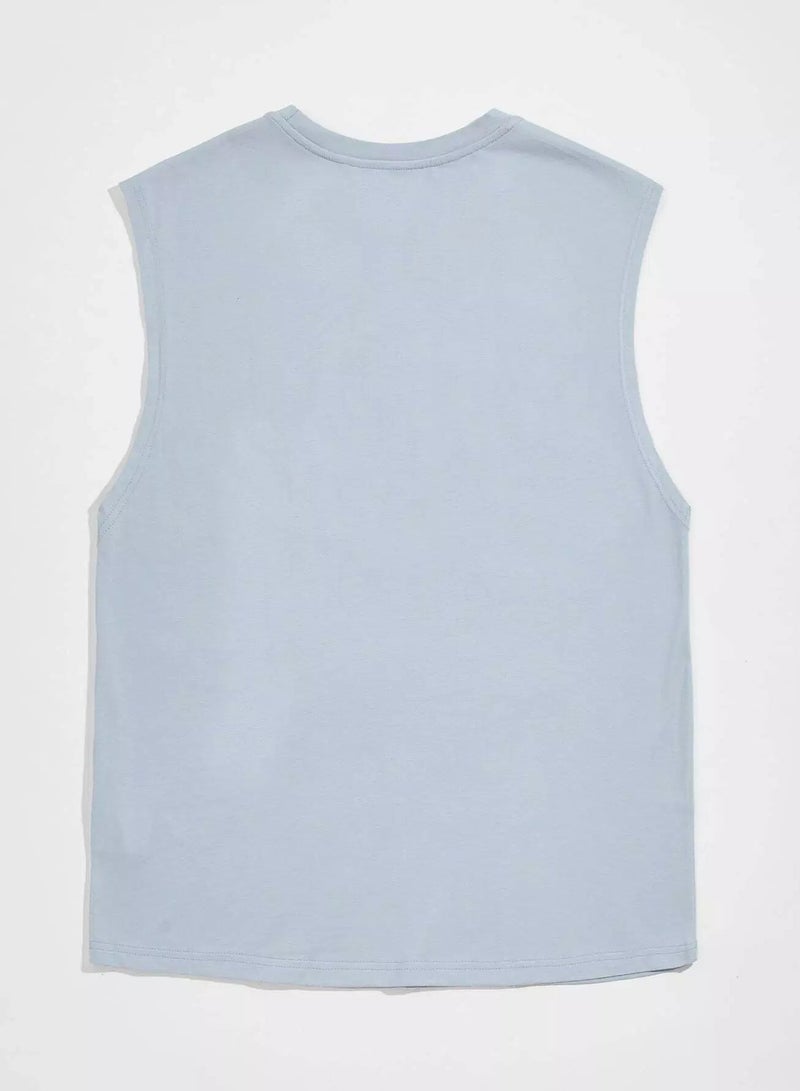 Men Letter Graphic Tank Top - Image 2