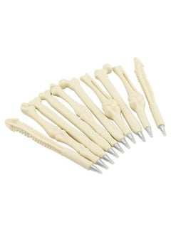 MXXGMYJ Creative Novelty Bone Shape Ink Ballpoint Pens Finger Pen Nurse Doctor Pen Stationery Gift Crazy Student Gift Pack Of 20  - Image 3