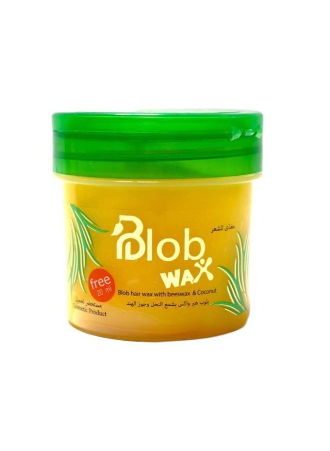 Blob Hair Wax With Beeswax & Coconut Yellow - 150 ML