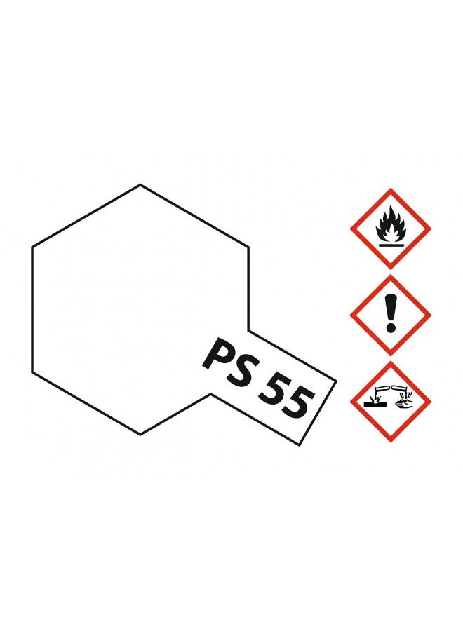 Tamiya America, Inc Polycarbonate Ps-55 Flat Clear, Spray 100 Ml, Tam86055 - Image 2