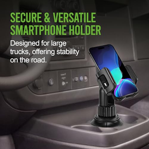 Cellet Car Phone Holder Mount, Car Cup Phone Holder Mount, Compatible with Apple iPhones, Samsung Galaxy, Motorola Moto Google Pixel Smartphones (Fits for Tesla Model 3 Y S X) 6.5-Inch - Image 3