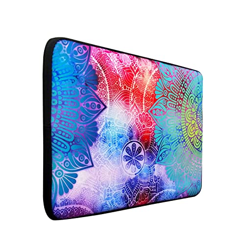 HEABPY 11" 11.6" 12" 12.1" 12.5" inch Laptop Carrying Bag Chromebook Case Notebook Ultrabook Bag Tablet Cover Neoprene Sleeve Fit Apple MacBook Air Samsung Google Acer HP DELL Lenovo Asus (Beautiful Mandala) - Image 4
