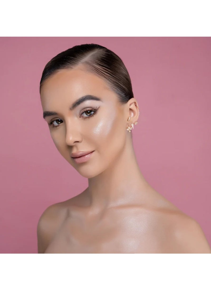 IDA Beauty Glam Glow Wonder Stick 5D Highlighter | Multi-Use Face & Body Illuminator | Lightweight, Buildable, Long-Lasting | 100% Organic, Vegan, Halal, Cruelty-Free  - Image 2