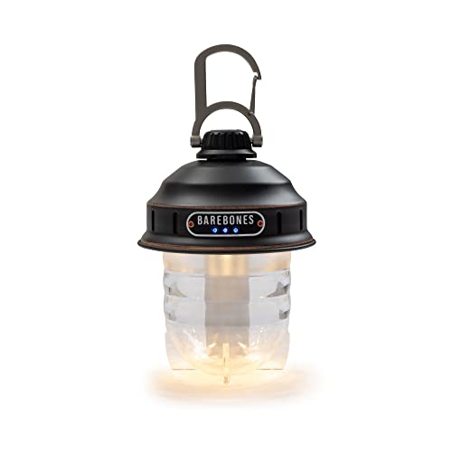 Barebones Beacon Hanging Light Antique Bronze Rechargeable LED Camping Lantern with Adjustable Brightness Weatherproof VintageStyle Hanging Lantern for Outdoor Adventures and YearRound Use - Image 3