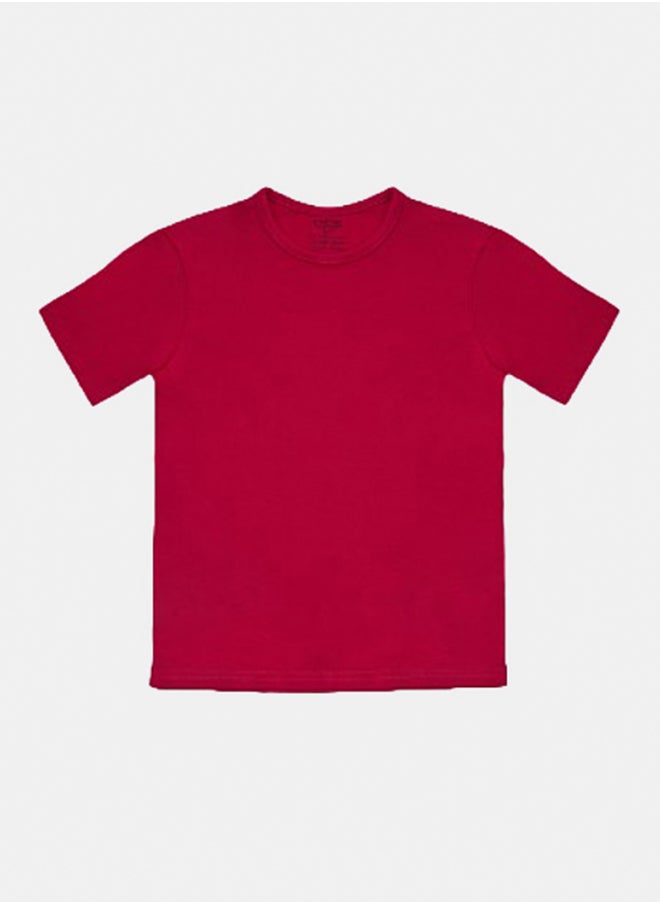 DICE Unisex Half Sleeve Lycra Crew neck 