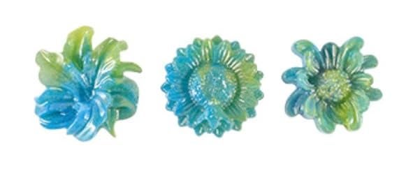 Snoogg SNOOGG 3 CAVATIES Flower Shape Jewellery Mold Epoxy Casting Molds for DIY Crafts.  - Image 3
