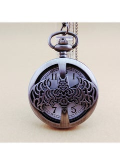 Vintage Metal Analog Pocket Watch Unisex Casual Style