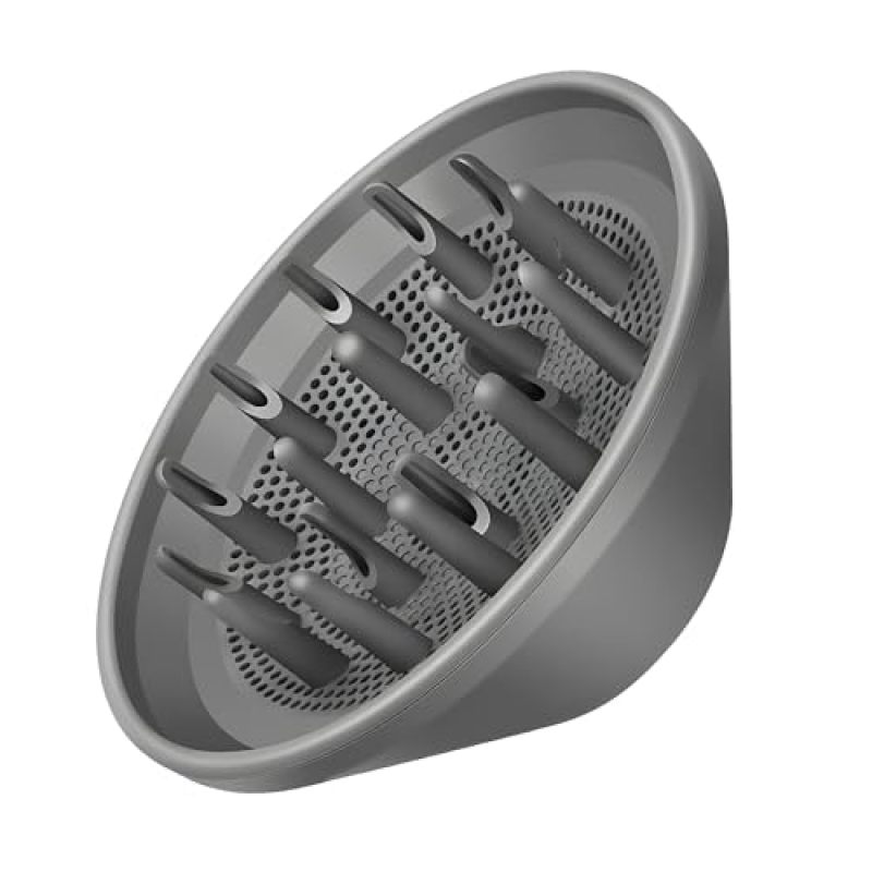 Hair Dryer Diffuser Attachment For Dyson Supersonic - Magnetic Snap On Styling Nozzle For Curly Wavy Hair, Universal Fit HD01 HD02 HD03 HD04 HD08 HD15 Flex Style Dryer, Even Heat Distribution For Friz - Image 1