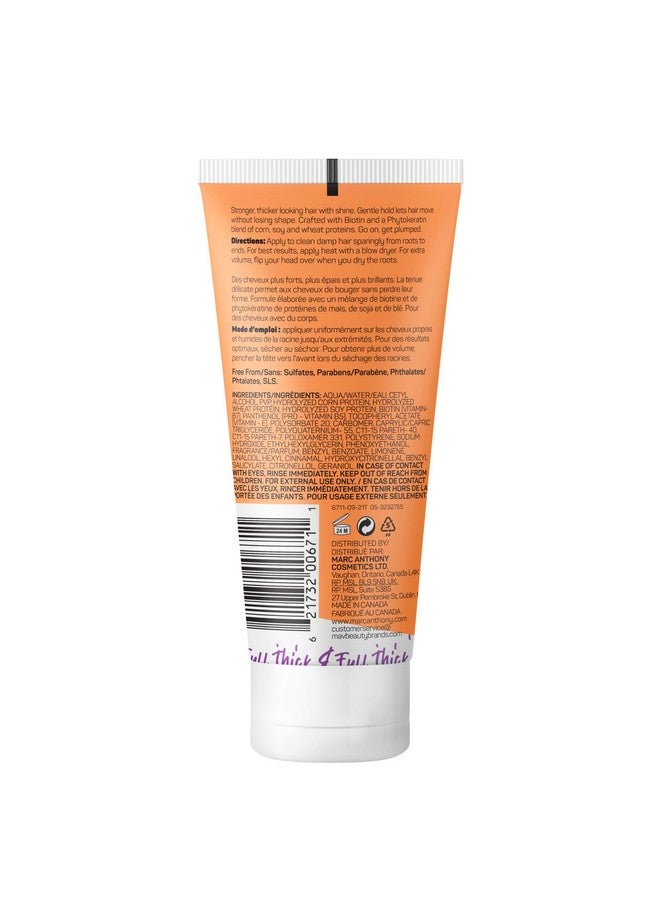 مارك أنتوني كريم تصفيف الشعر من مارك أنتوني، كريم تكثيف فوري للشعر بالبيوتين وفيتامين E، ثبات خفيف لشعر أكثر كثافة وامتلاءً، منتج لزيادة كثافة الشعر الخفيف والمسطح - Image 2
