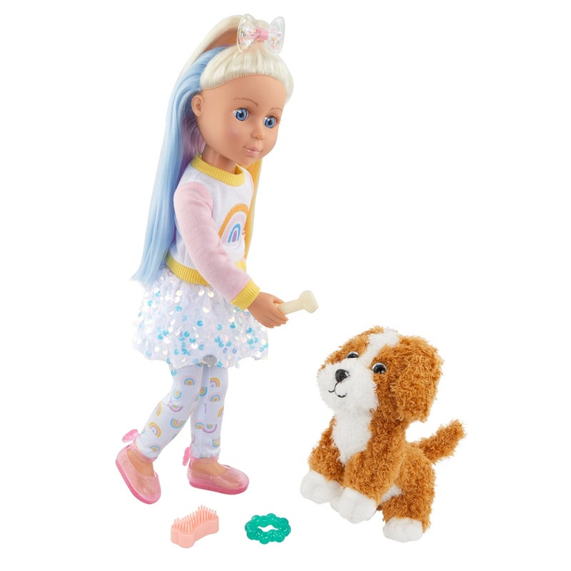 Glitter Girls - Froo Froo Pet Goldendoodle with Pup Carrier Set - GG57221Z - Image 4