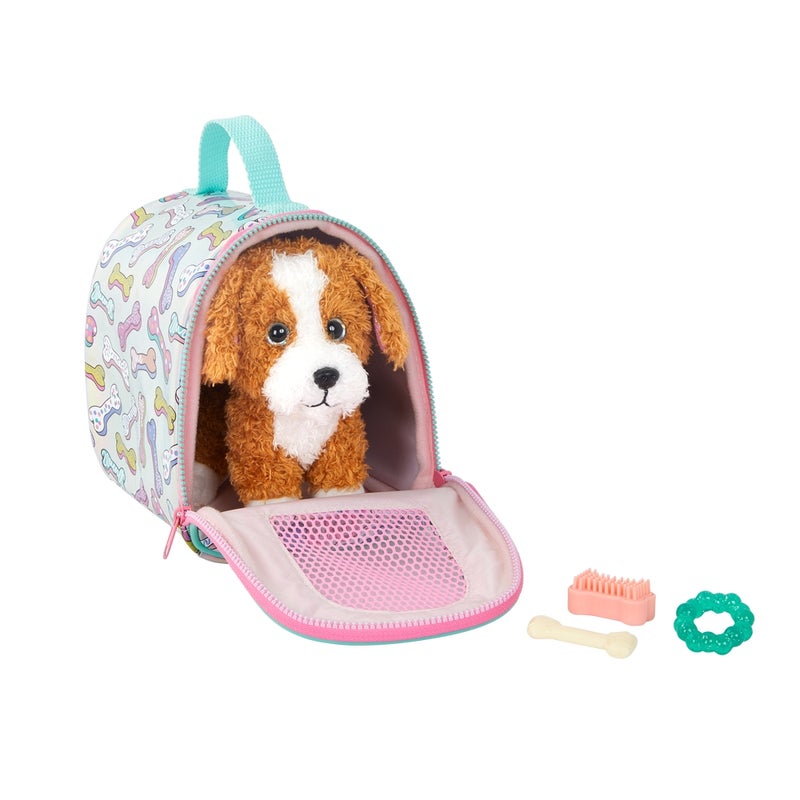 Glitter Girls - Froo Froo Pet Goldendoodle with Pup Carrier Set - GG57221Z - Image 2