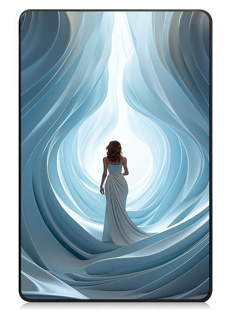 Theodor Protective Flip Case For Huawei MatePad SE 11 (2024) With Trifold Stand Auto Wake Sleep Shockproof Cover Women 1 - Image 1