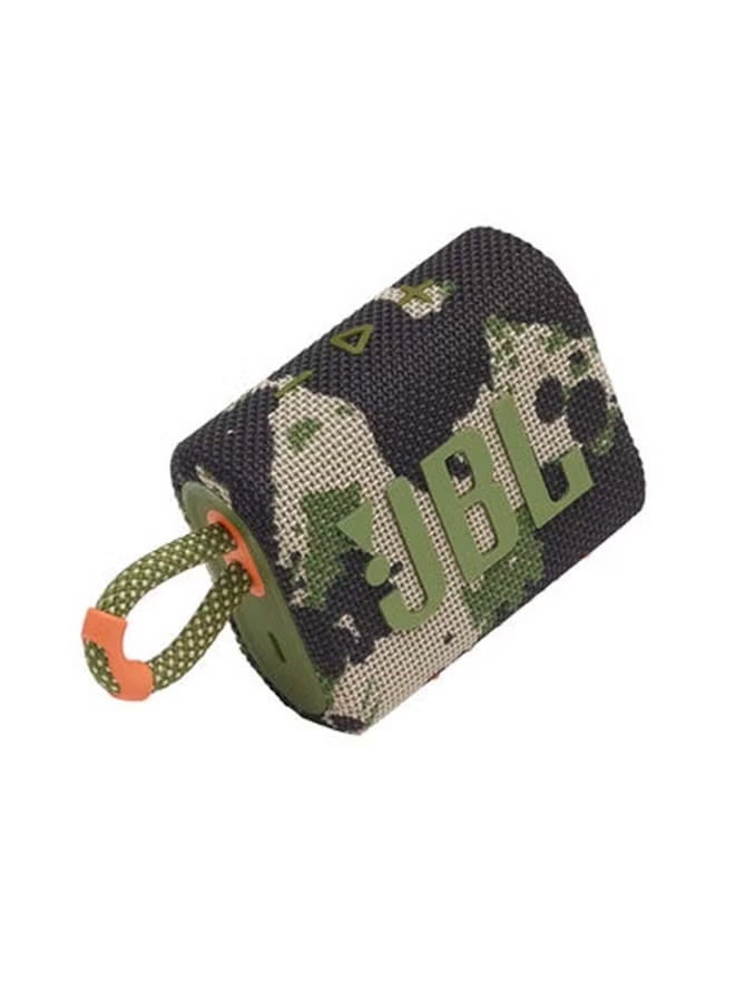 JBL GO 3 Portable Bluetooth Speaker Squad - Image 2