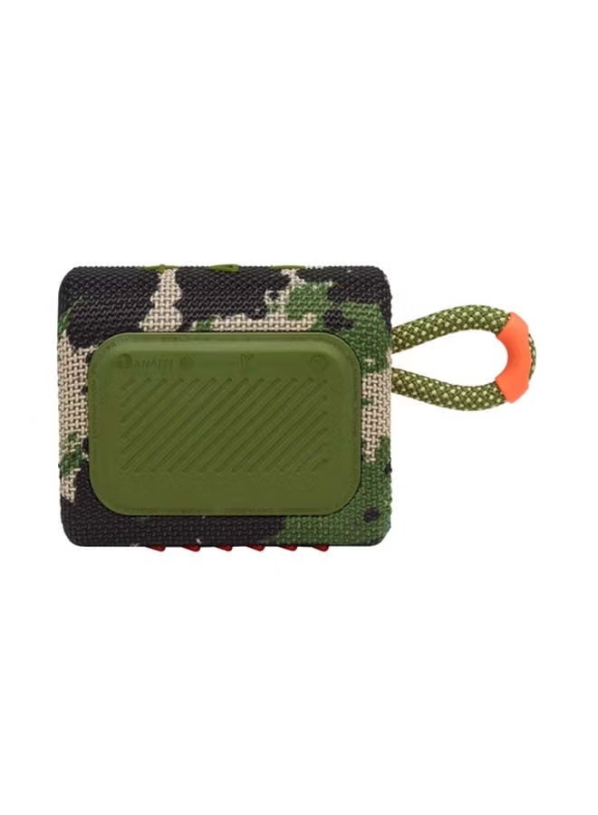 JBL GO 3 Portable Bluetooth Speaker Squad - Image 4