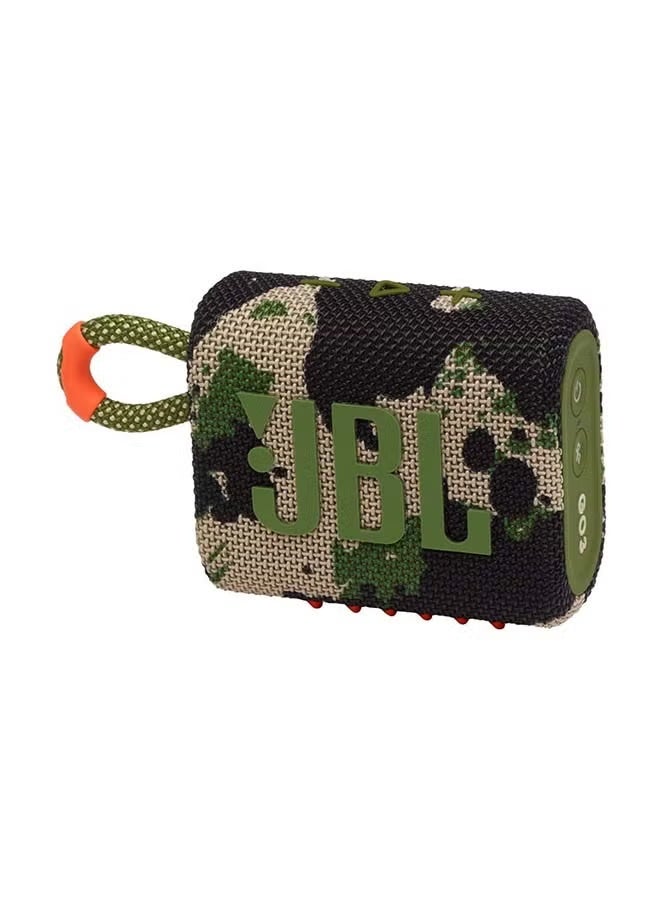 JBL GO 3 Portable Bluetooth Speaker Squad - Image 3