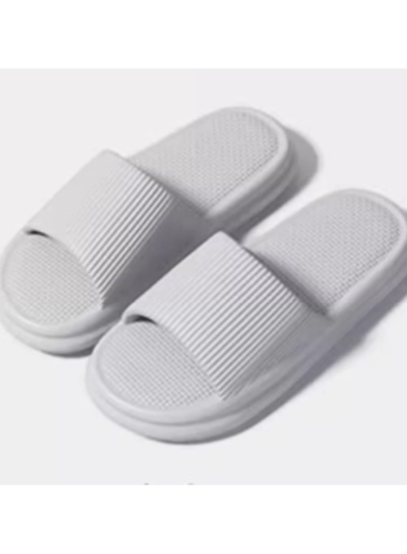 رياح رجالية ونسائية بسحاب ناعم بطبقة سميكة من النعل، صنادل انزلاقية، ملاءات رغوية للتعافي، أحذية داخلية للاستخدام المنزلي، الحمام، السباحة، الشاطئ، المشي، داخل وخارج المنزل. - Image 2