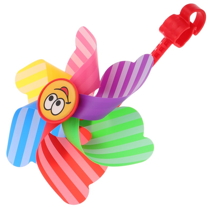 Kids Bike Windmill Toy Bike Handlebar Pinwheel Decoration Detachable Colorful Windmill For And Scooter Riding Accessories Children Outdoor Play - Image 1