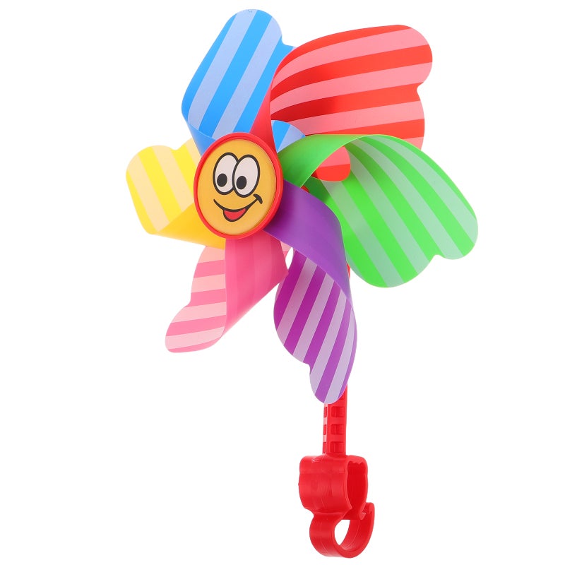 Kids Bike Windmill Toy Bike Handlebar Pinwheel Decoration Detachable Colorful Windmill For And Scooter Riding Accessories Children Outdoor Play - Image 4