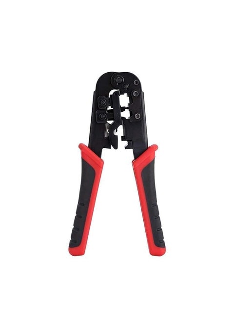 Towjug RJ45 Ethernet Crimping Tool Kit RJ11 6PRJ12 8PRJ45 Crimper Wire Stripper Cable Cutter