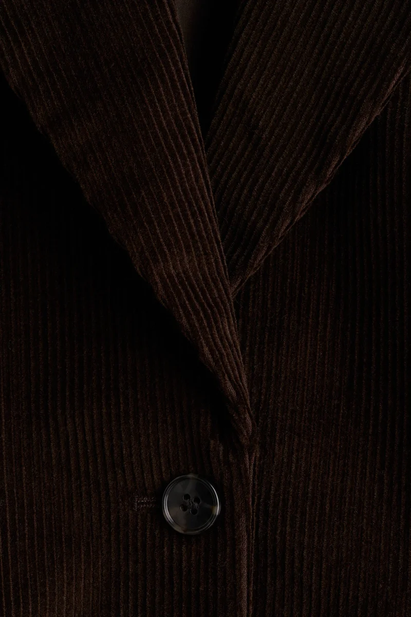 اتش اند ام Corduroy blazer