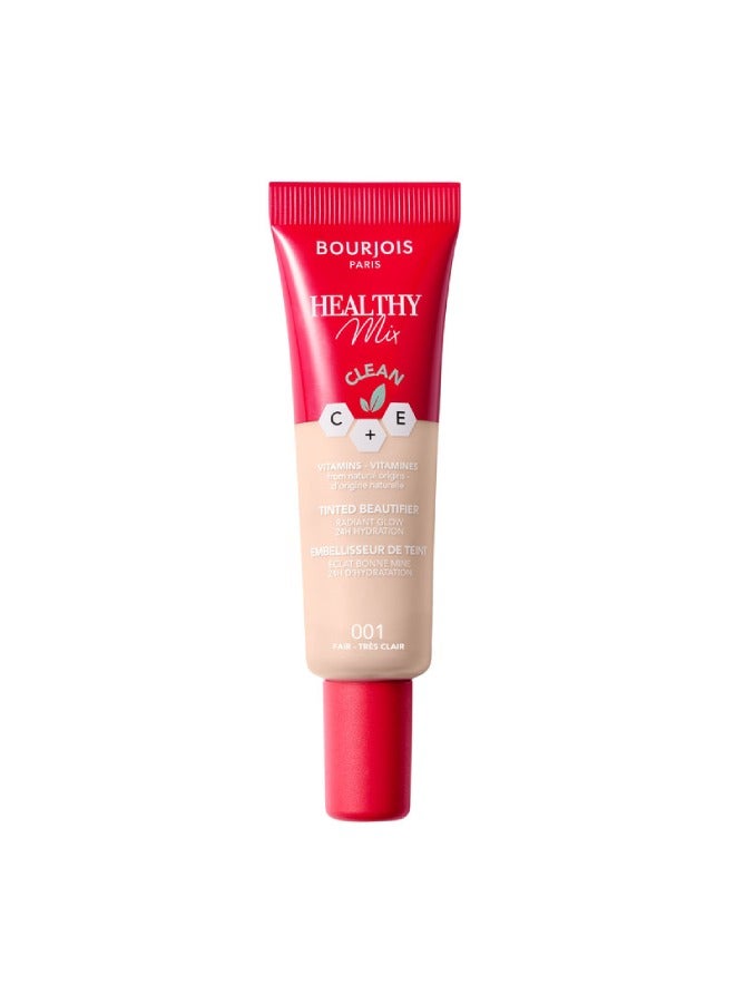 BOURJOIS PARIS Healthy Mix Tinted Beautifier – 001– Fair, 30ml - Image 3