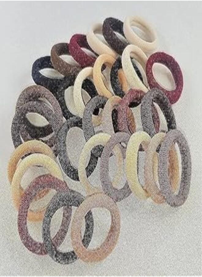 Hair Ties 2.5 Cm - Elastic - Multi Color - Set Of 30 - pzsku/ZE5E3A7D48A34D780559FZ/45/_/1722279306/38cc7f20-76b8-4655-8809-c7d5200690fb