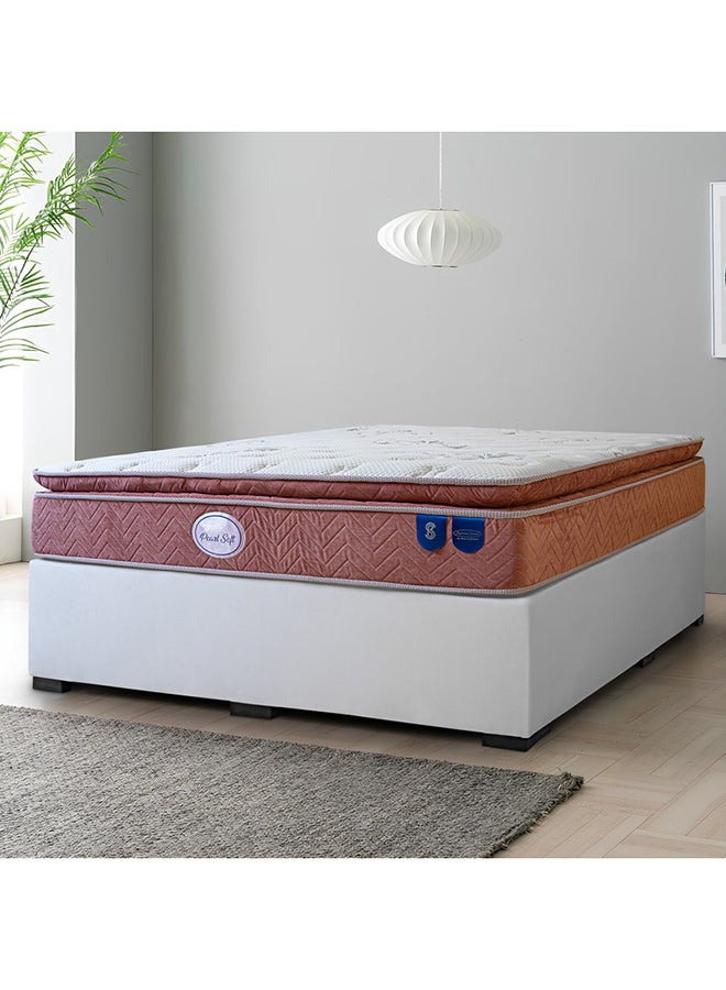 Bed and Mattress Zone Pearl Soft Pillow Top Pocket Spring Mattress 120x190 Double Size - Image 2