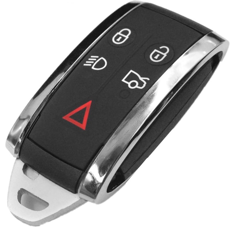 KAWIHEN Keyless Entry Remote Car Key Fob Shell Replacement for KR55WK49244 2677-5WK49 2677-5WK49244 CCAF06LP063011 Jaguar X S-Type XF XK XKR 5B(Just a Case) - Image 1