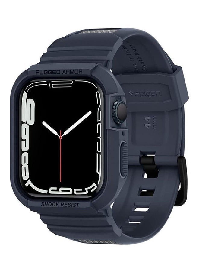 NIBEMINENT Apple Watch Case Rugged Armor Pro Charcoal Gray - Image 1