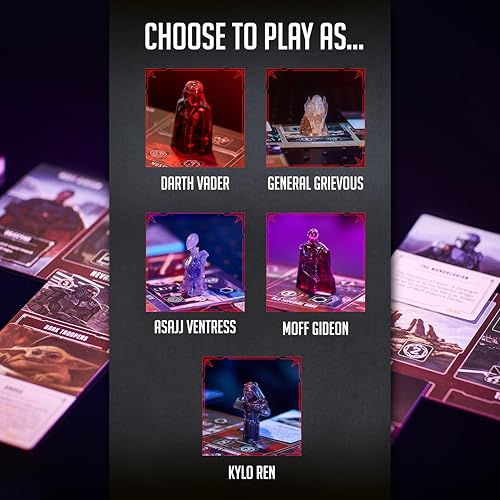 Ravensburger Star Wars Villainous - Power of The Dark Side Strategy Board Game - Join Darth Vader, Kylo Ren, and More in This Immersive Star Wars Universe Adventure - 2-4 Players - Ages 10+ - Image 2