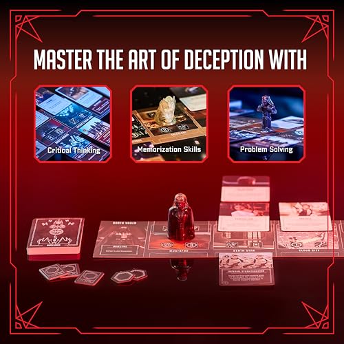 Ravensburger Star Wars Villainous - Power of The Dark Side Strategy Board Game - Join Darth Vader, Kylo Ren, and More in This Immersive Star Wars Universe Adventure - 2-4 Players - Ages 10+ - Image 4