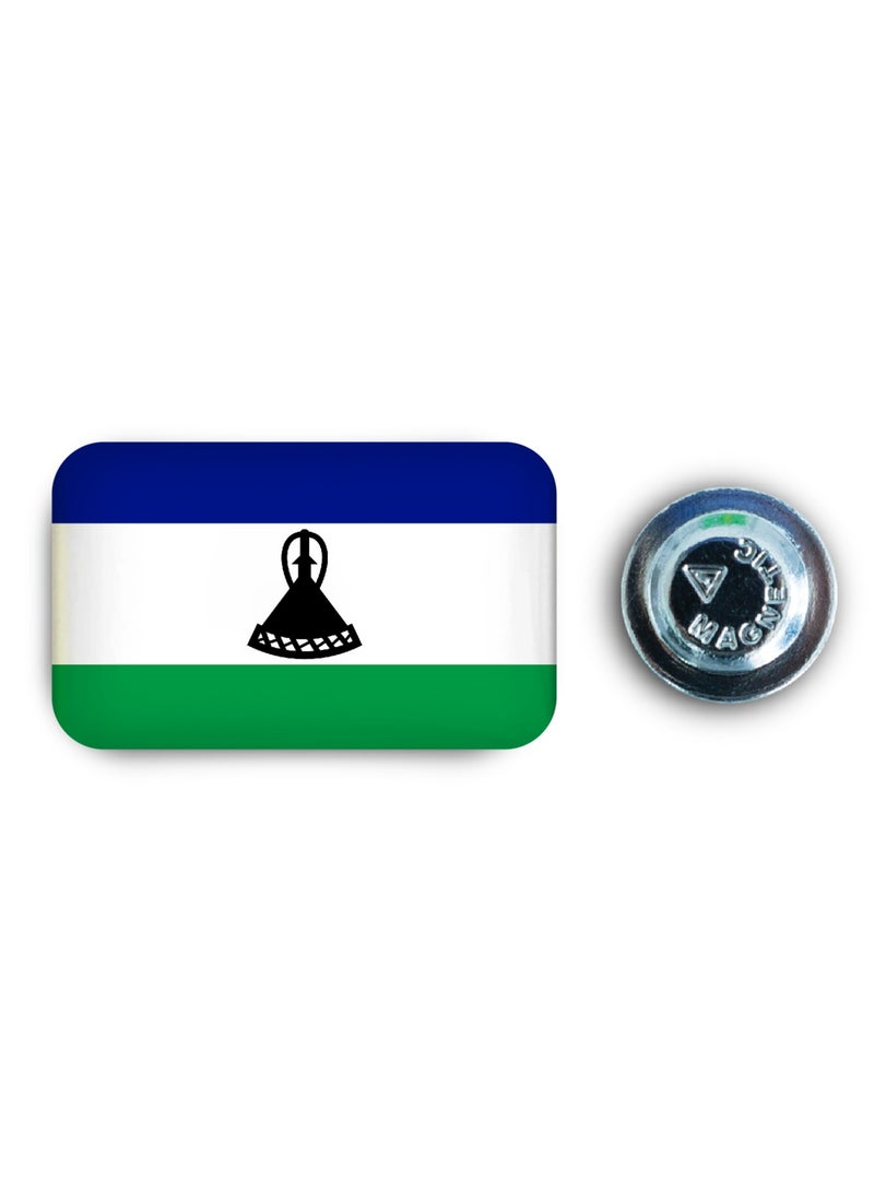 971ميديا شارة مغناطيسية بتصميم علم ليسوتو - Image 1