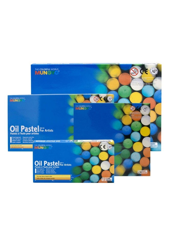 Gallery Oil Pastels Cardboard Box Set Of 12 Standard Assorted Colors